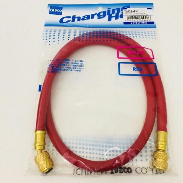 Dây nạp gas R32, R410A màu đỏ Tasco TA132AF-1