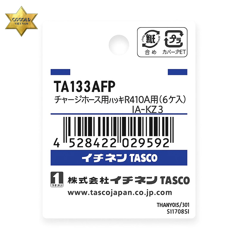 Gioăng dây gas Tasco TA133AFP Chính Hãng