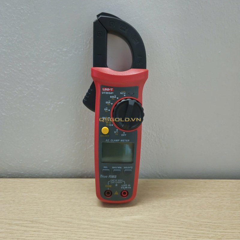 Ampe kìm kẹp dòng AC Uni-T UT202A+ (600A; 600V) Chính Hãng