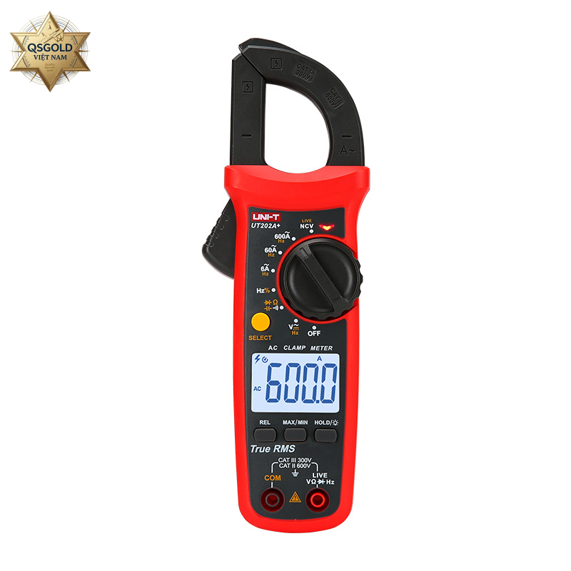 Ampe kìm kẹp dòng AC Uni-T UT202A+
