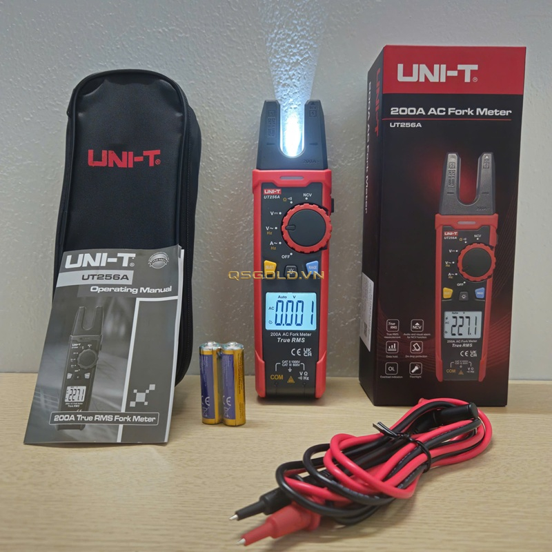 Ampe kìm đo dòng AC Uni-T UT256A (200A;1000V) Chính Hãng