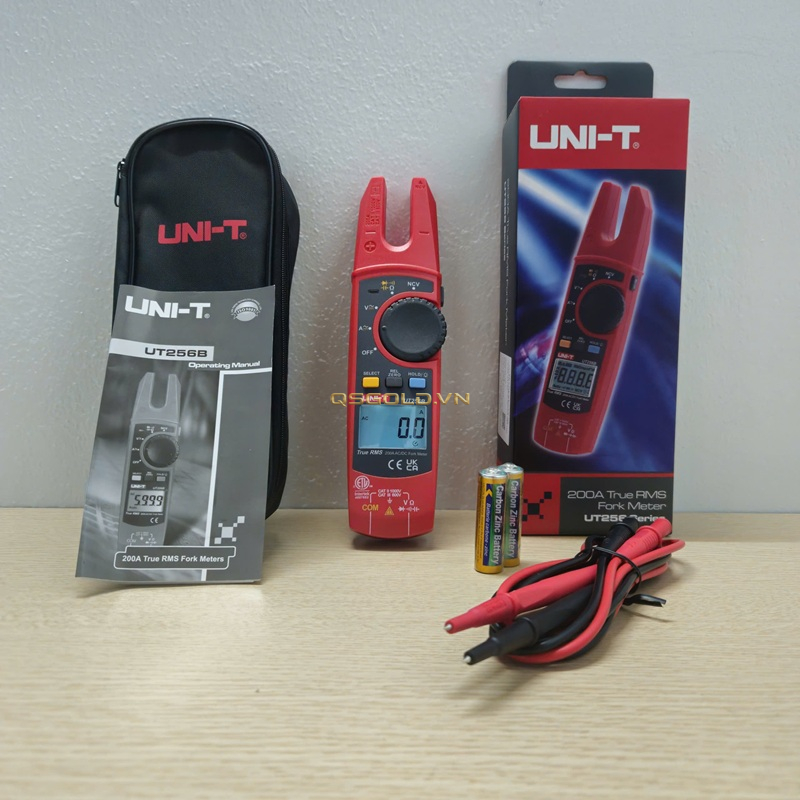 Ampe kìm đo dòng AC/DC Uni-T UT256B (200A;1000V) Chính Hãng