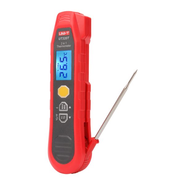 Nhiệt kế tiếp xúc, hồng ngoại Uni-T UT320T Máy đo nhiệt độ tiếp xúc, hồng ngoại Uni-T UT320T