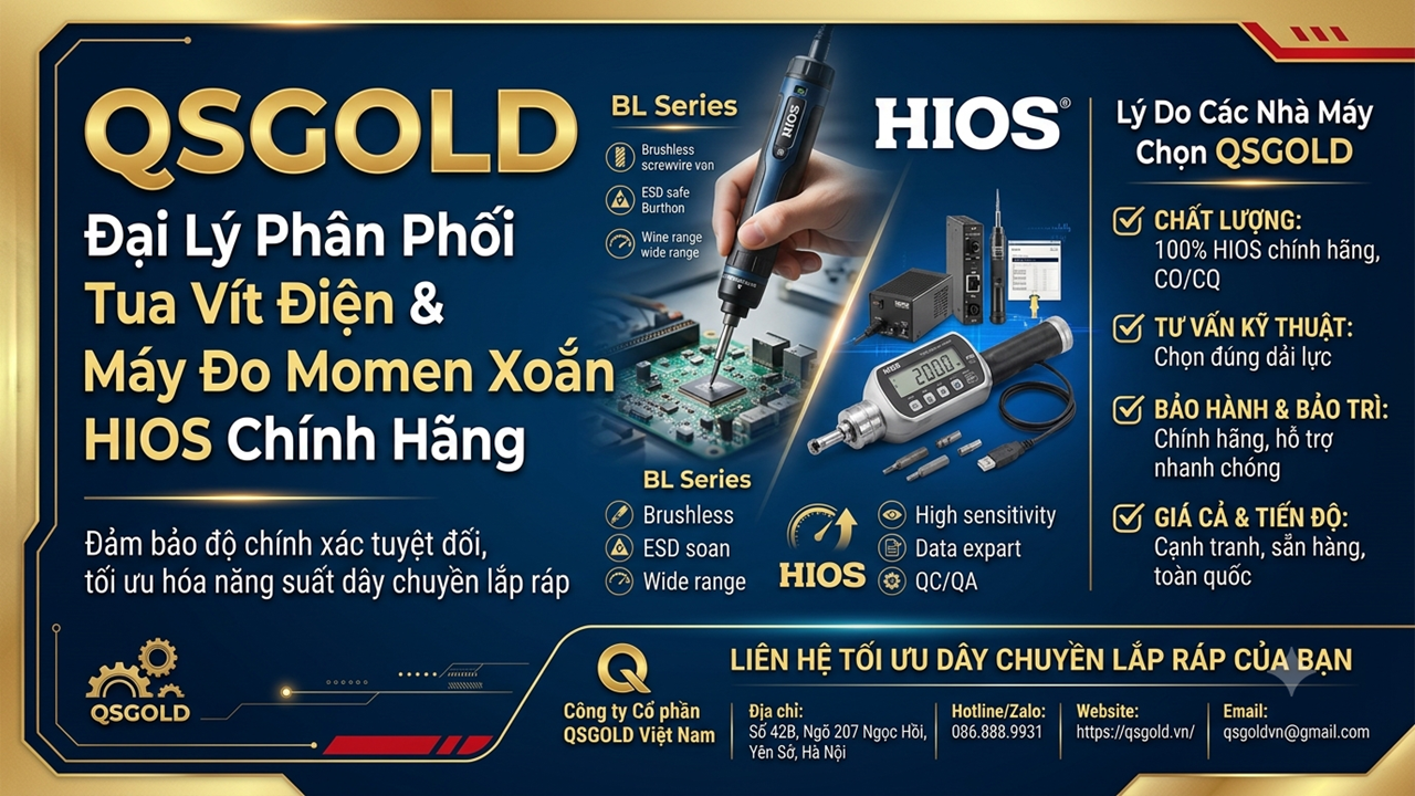 QSGOLD nhà phân phối chính hãng Hios